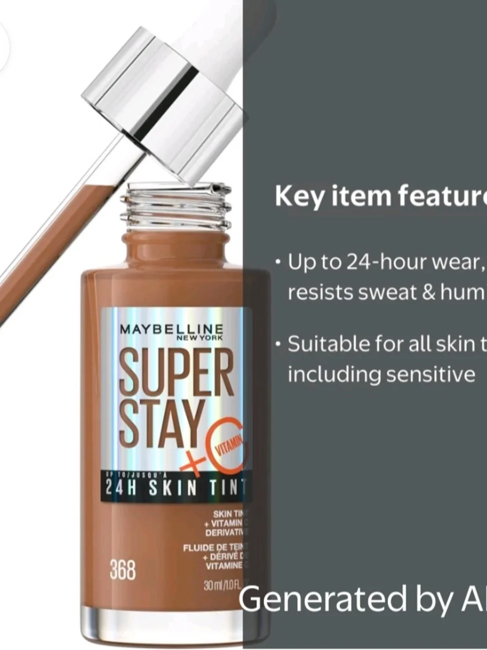 Maybelline - Super Stay - 24HR Skin Tint, 368, 1 fl